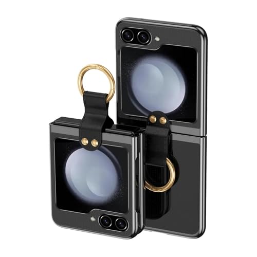 Coque Galaxy Flip4 antichoc plastique rigide finition sobre noire