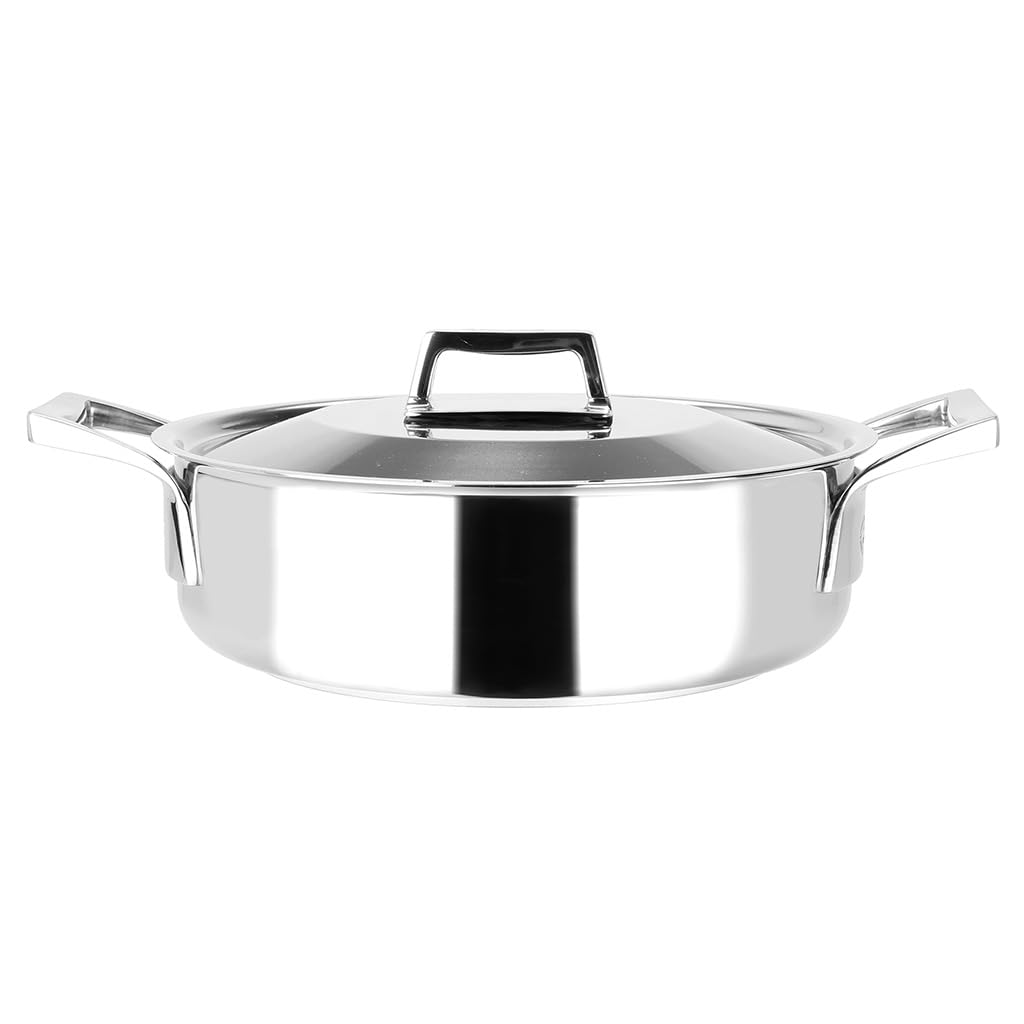 Sitram SAINT-GERMAIN, sauteuse inox 24 cm, tous feux induction