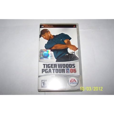 Tiger Woods PGA Tour 2006 - Sony PSP Cover