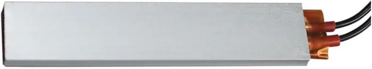 1pc 100x21x5mm Low Voltage PTC Heating Plate 12V/24V Constant Temperature Ceramic Heater Plate 70/110/200 Degrees(12V,200 Degrees)
