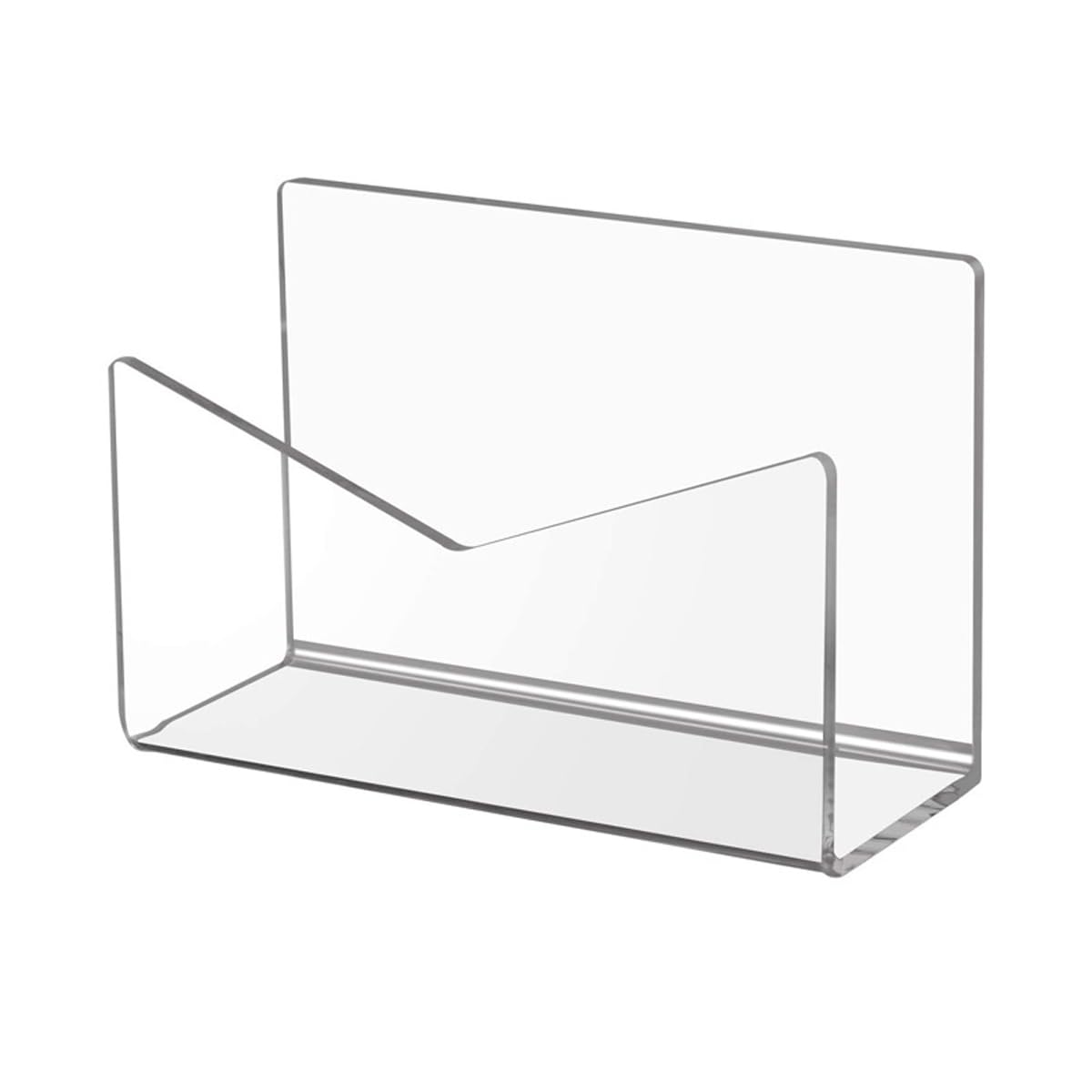 Nicear Mail Holder Desktop Letter Book Transparent Sorting Rack File Letter Rack For Desk Acrylic File Holder For School