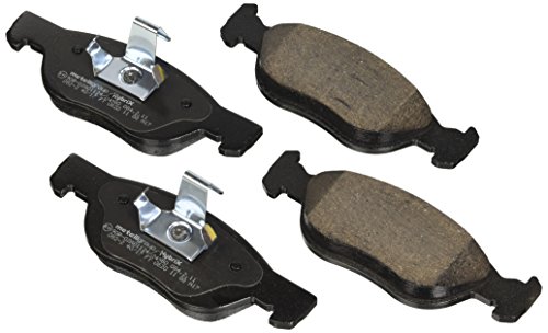 metelligroup 22-0082-2 Pastiglie Freno Anteriori E Posteriori, Made in Italy, Pezzo di Ricambio per Auto/Automobile, Kit da 4 Pezzi, Certificate ECE R90, Prive di Rame