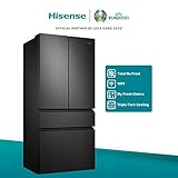 Zoom IMG-1 hisense rf540n4sbf2 french door frigorifero Zoom IMG-1 hisense rf540n4sbf2 french door frigorifero