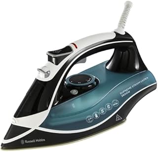 Russell Hobbs Supreme Steam Traditional Iron 23260, 2600 W - Teal/Black