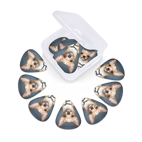 Ensemble de 12 médiators de guitare Chihuahua mignons pour guitare acoustique, guitare électrique, contrebasse, ukulélé - Les Beatles, Paul McCartney, John Lennon, RIngo Starr, George Harrison Ensemble de 12 médiators de guitare Chihuahua mignons pour guitare acoustique, guitare électrique, contrebasse, ukulélé – Image 7