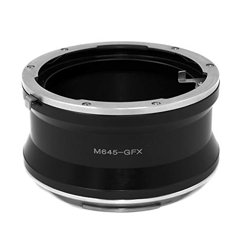 Adaptateur d'objectif M645-GFX compatible avec objectif MAMIYA M645 compatible avec appareil photo Fujifilm GFX G-Mount