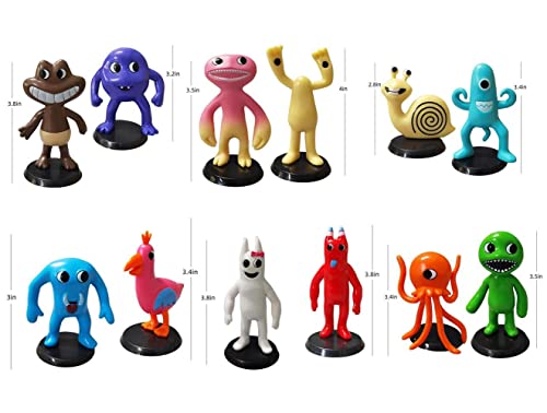 Young Joy 6 Pcs Garten Of Banban Toys Garten Of Banban Toys Action Figures Toys Gift For Kids Halloween Thanksgiving Christmas Birthday Gifts (12 Pcs) #TOP21