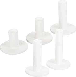 5個 耐摩耗性シリコンゴルフティーセット ゴルフ練習用ボールスタンド 飛距離精度向上