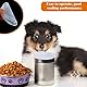 YiliYa 12 Stück Dosendeckel 800g, Waschbar Dosendeckel Hundefutter Weiß Deckel für Dosen Kunststoffdeckel für Dosen für Aufbewahrung Lebensmittel Tierfutter Katzenfutter Hundefutt(100mm)
