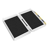 Ruedamann スロープ 車椅子 長さ61cm 幅76cm 車椅子 スロープ 耐荷重300kg 折りたたみ 滑り止め アルミ 持ち運び便利 室内外 階段 玄関に適用 段差解消 台車用 介護用