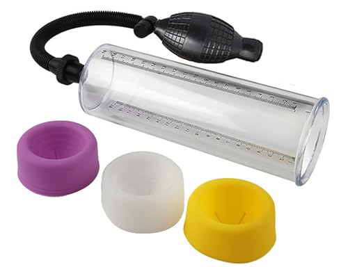 Men's Growth Pump with Strong Suction Vacuum Pump with ED Screen Powerful Electric Vacuum Pump Inch Adjustable Men's Underwear Set Training Tools to Be a Bigger Men dm0626371