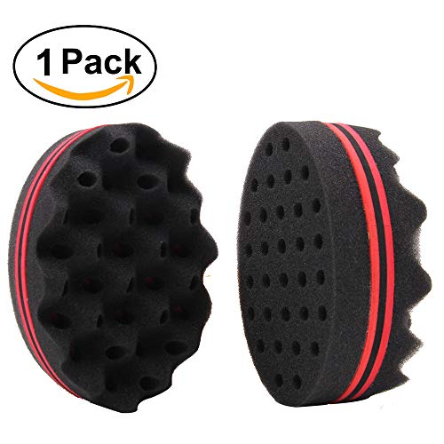 KLOLKUTTA Hair Twist Sponge Magic Barber Dreads Locking Twist Afro Curl Wave Sponge Hair Care (1 Pack)