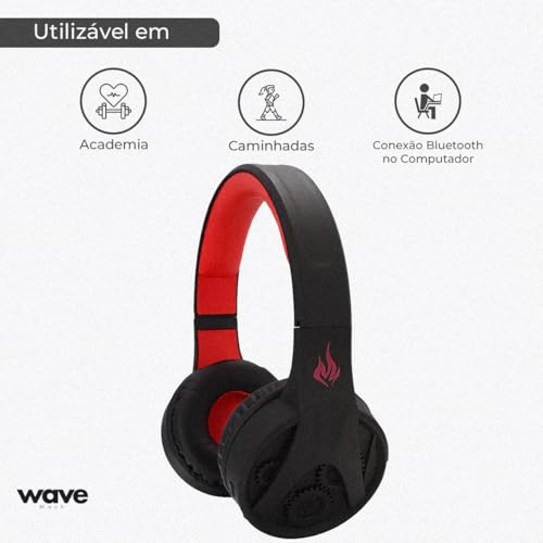 Fone De Ouvido Headphone Sem Fio Linha Premium Com Certificação Original Tecnologia Wireless- Bateri