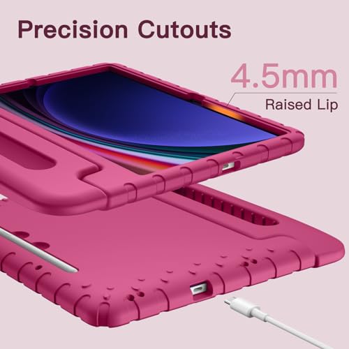 Coque Samsung Galaxy Tab S9 JETech prune de 11 pouces - 5