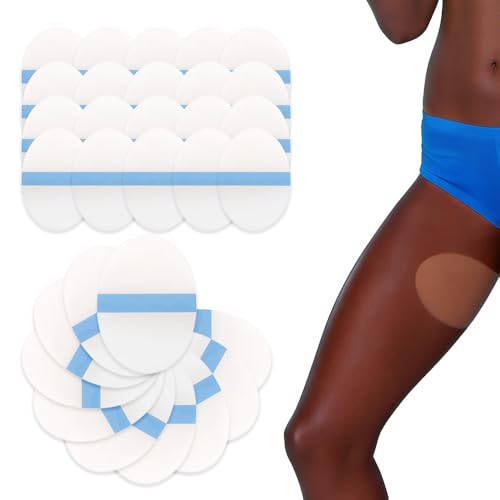 TWZKXC 40 Pcs Thigh Inner Anti Chafing Sticker, Transparent Thighs