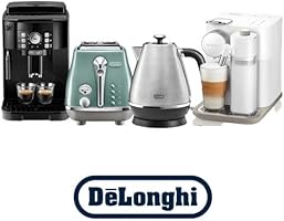Save on select De'Longhi coffee machines, kettles and toasters. Discount applied in prices displayed.