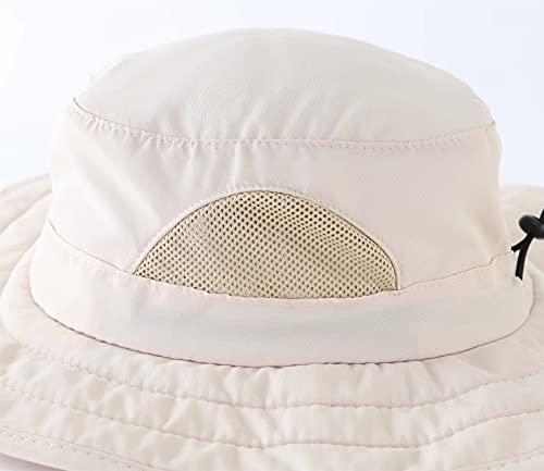 Connectyle Kids Upf 50+ Mesh Safari Sun Hat Uv Sun Protection Hat Summer Daily Bucket Play Hat Khaki #TOP3