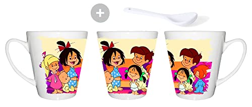 MERCHANDMANIA TAZA CONICA anuncio familia telerin serie dibujos conic mug MERCHANDMANIA TAZA CONICA anuncio familia telerin serie dibujos conic mug