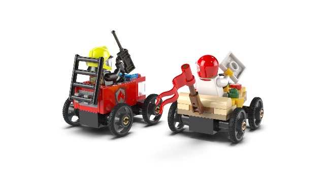 ☆Toy☆様 レゴ LEGO シティ ピザ屋と消防車 レースカーパック 60458｜誕生
