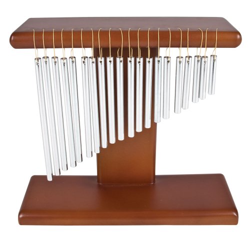 Basic Beat BBH15A 20-Bar Tabletop Chime Tree, Aluminum - Random Wind Chime Effect, Classroom Sound Effects