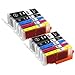 Price comparison product image Go Inks Compatible PGI-550 & CLI-551 XL Ink Cartridges - 10 Pack replacement for Canon PIXMA Printers - 23ml/12ml - 550/551 XL multipack - High Yield - 2 Set