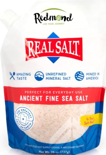REDMOND Real Sea Salt - Natural Unrefined Gluten...