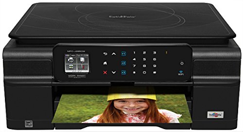 Brother MFCJ285DW Wireless Color Photo Printer with Scanner, Copier and Fax
