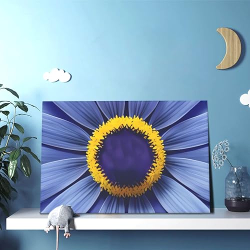 Peinture sur toile fleur et abeille RLDOBOFE 30x45 cm