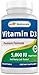 Best Naturals Vitamin D3 5000 IU 360 Softgels