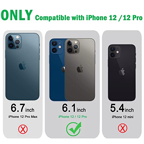 Jjgoo MY2015A-12-CLEAR Compatible With Iphone 12 Case & 12 Pro Case Clear Soft Transparent Shockproof Protective Slim Thin Bumper Phone Cover thumb #1