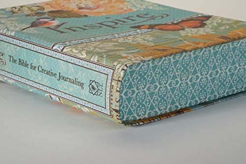 Tyndale NLT Inspire Bible, The Bible for Creative Journaling, Vintage Blue/Cream - Image 4