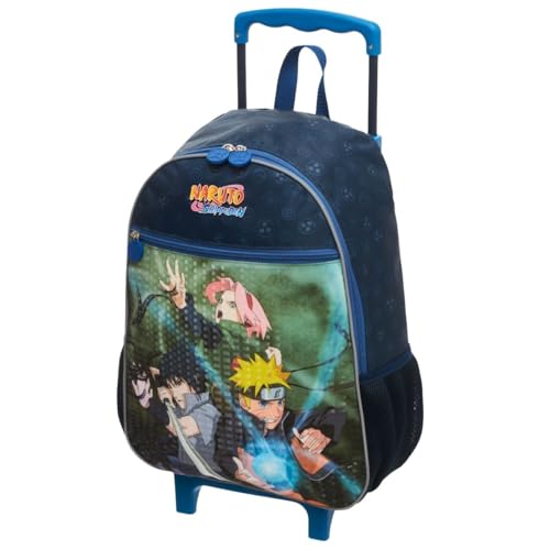 Mochila de Rodinhas Naruto Time 7
