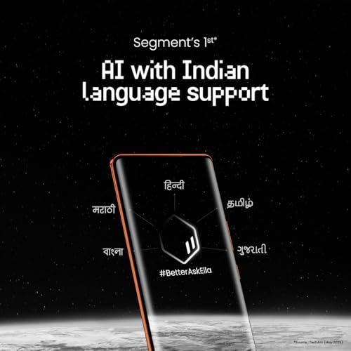 Image of POVA Curve 5G (Cyber Orange, 8GB+128GB) | 144Hz Curve AMOLED | Slimmest 7.45mm Curve with 5500mAh Battery | Segment's 1st AI with Indian Languages |Best AI Call Assistant | 64MP IMX682 Rear Camera