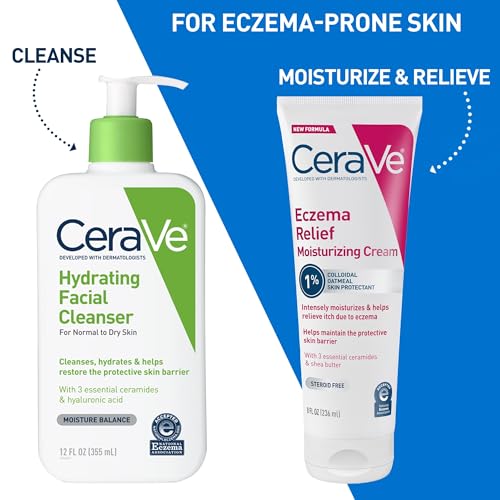 CeraVe Eczema Relief Moisturizing Cream, Shea Butter Dry Skin Lotion, 8oz - image 9