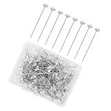 ORFOFE Stecknadeln 38mm Rautenförmig Rostfrei für Selbstgemacht Basteln Nähen Schmuck Dekonadel...