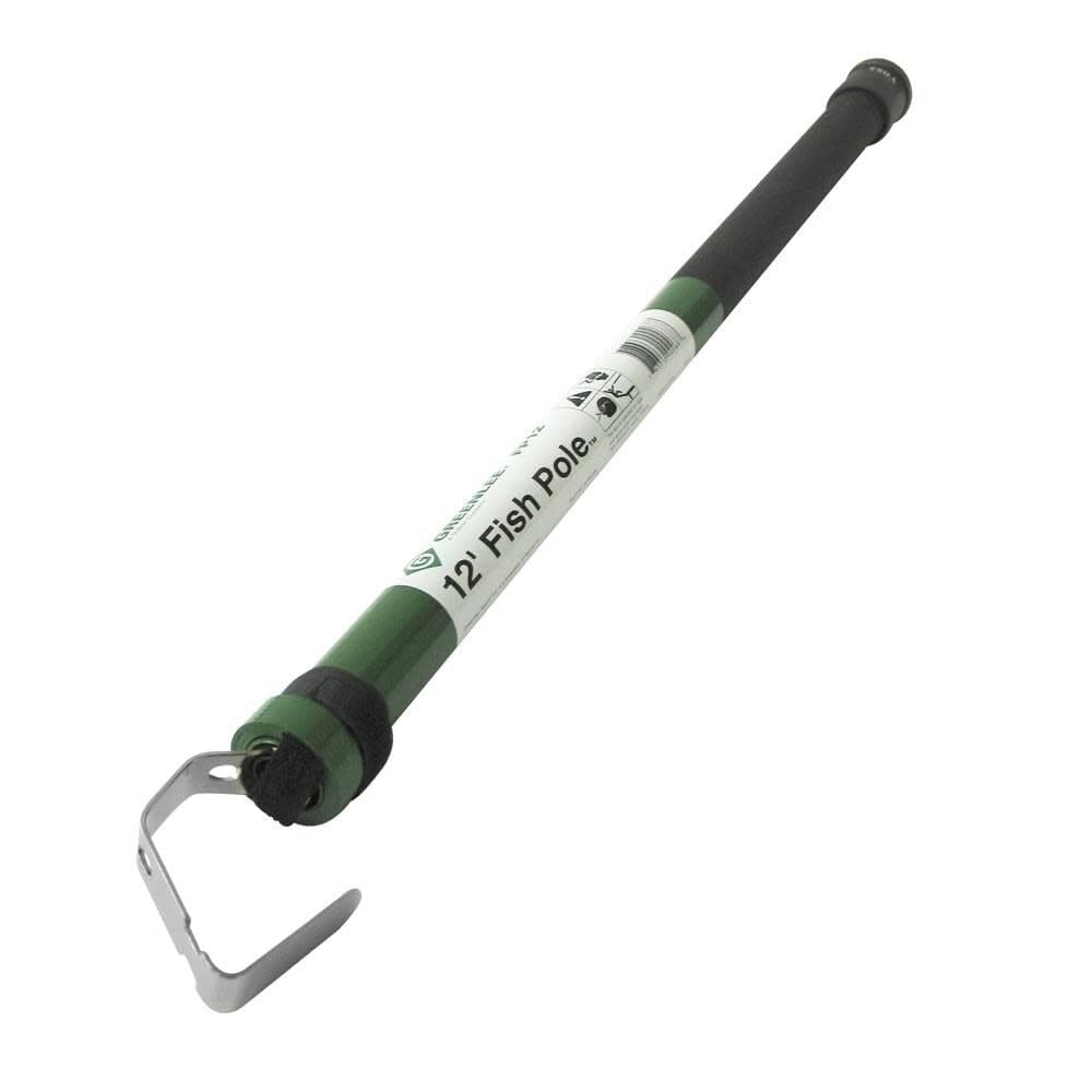 30 ft telescoping fish pole Stick, 12 ft, Fiberglass Tools & Home Improvement Model:NSB-5-WR Faith's Lucky Rod - Rod and Reel Combos 1 x Fishing Rod