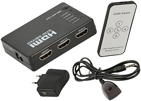 Xtreme 22710 Box Switch Multi Ports 5 Ports HDMI, grau