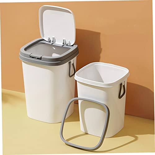 Tapa para bote de basura portátil Alipis para oficina y cocina miniatura 6
