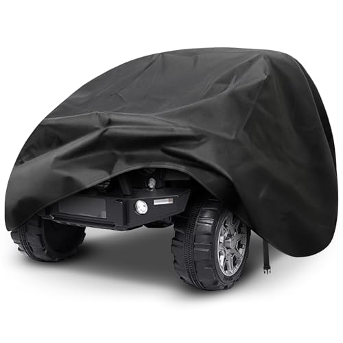tonhui Kids Ride-On Toy Car Cover, Outdoor Wrapper Resistant Protection for Electric Battery Powered Children Wheels Toy Vehicles - Universal Fit, Water Resistant