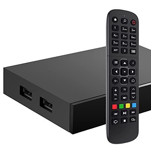 INFOMIR Original MAG520w3 Wİ-Fİ / 4K UHD IPTV Box/Internet TV / 2160p 60 FPS Reproductor Multimedia IPTV Receptor Set Top Box/Apoyo HEVC H.256 / Quad Core Arm Cortex-A53 / + Cable HDMI