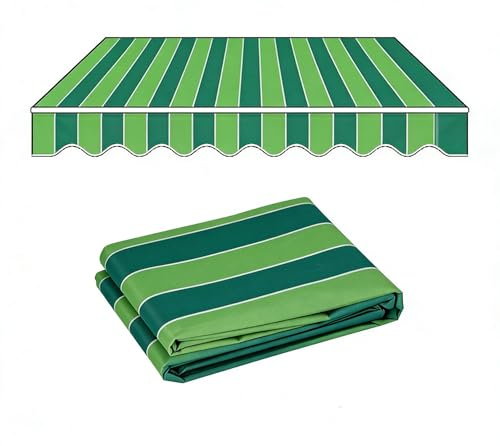 Toile store rétractable Sunsetter imperméable Oxford PVC anti-UV 4x2m - 2