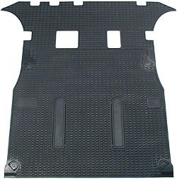 Black Rubber Loadspace Mat STC50053AA for Land Rover Discovery 2 1999-2004