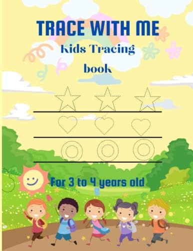 Miss Rafia Tracing book for 3-4 year old kids: pencil control, tracing shapes ...