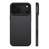 【プレミアム全面保護】 PITAKA iPhone 17 Pro Max用ケース 軍用グレード保護 耐衝撃 フルカバー MagSafe対応 耐久性 衝撃吸収 カメラボタン保護 ビジネス おしゃれ アラミド繊維製 UltraGuardケース /17 ProMax用黒/グレー