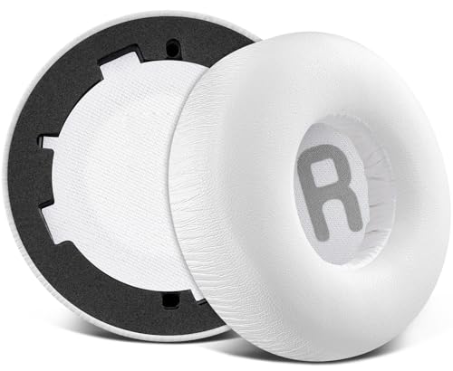 SOULWIT Coussinets d'oreille pour JBL Tune 600 (T600BTNC 600BTNC)/660 (T660NC 660NC)/670 (T670NC 670NC) Casques, Coussin en Cuir Protéiné Souple, Mousse Isolante Contre Le Bruit