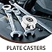 KICHOUSE Cable Pulley Heavy Duty Roller Pulley for Industrial Lifting and Home Projects Smooth Design Easy Installation Load Bearing Capacity