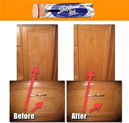 Tibet Almond Stick Scratch Remover - Touch Up and Repair Hardwood, Furniture, Floors Instantly - All-in-One Kit for Restoration of Cabinets, Vinyl, and More - Odorless, Colorless, Non-Toxic (2 Pack)