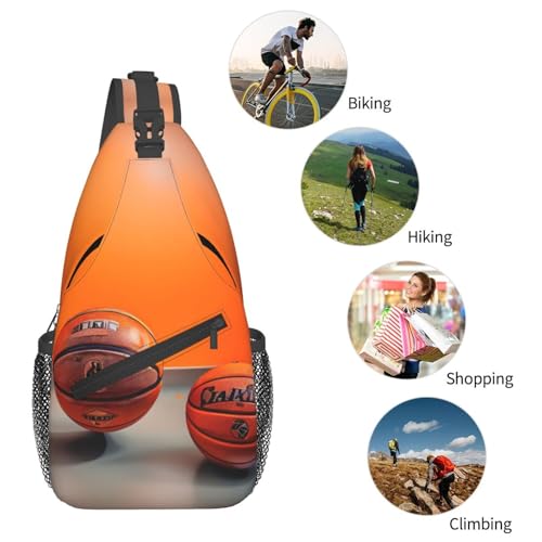 Mochila Deportiva Crossbody Negra para Deporte y Senderismo miniatura 6