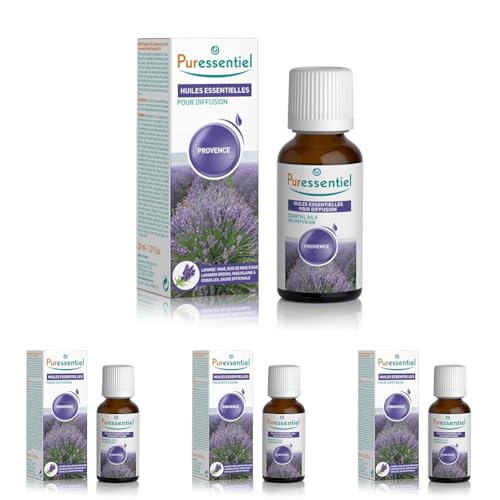 Huiles essentielles pour diffusion Puressentiel Provence 4x30ml