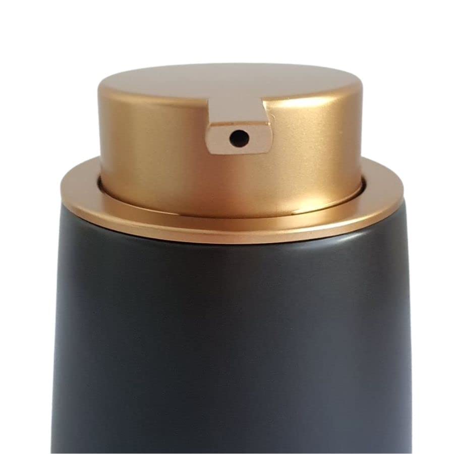 TRUFFULA Forest - 400ml/ 13Oz Minimalist Ceramic SOAP/Lotion Dispenser (Black)